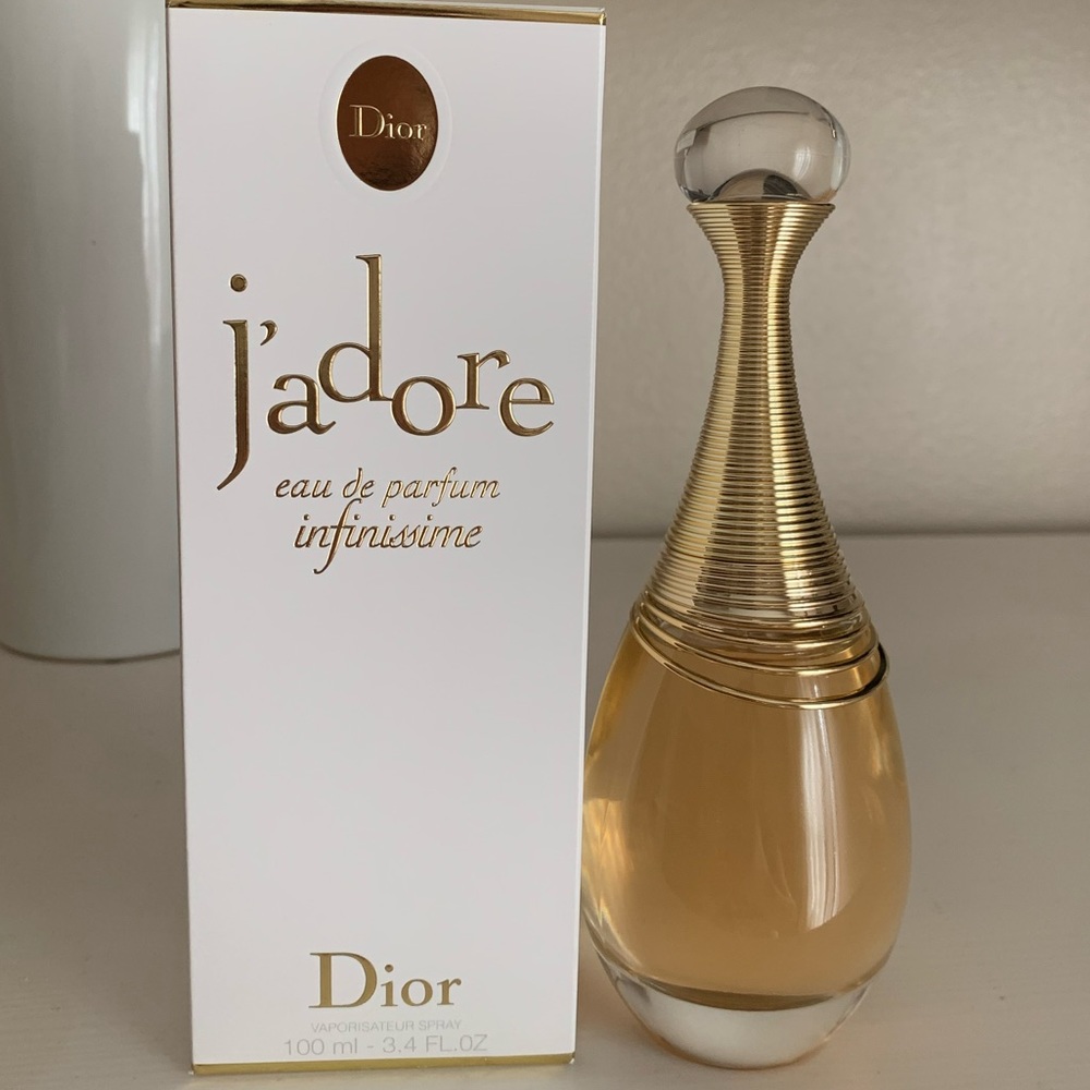 Jadore By Christian Dior, 3.4oz Eau De Toilette Infinissime Spray For Women